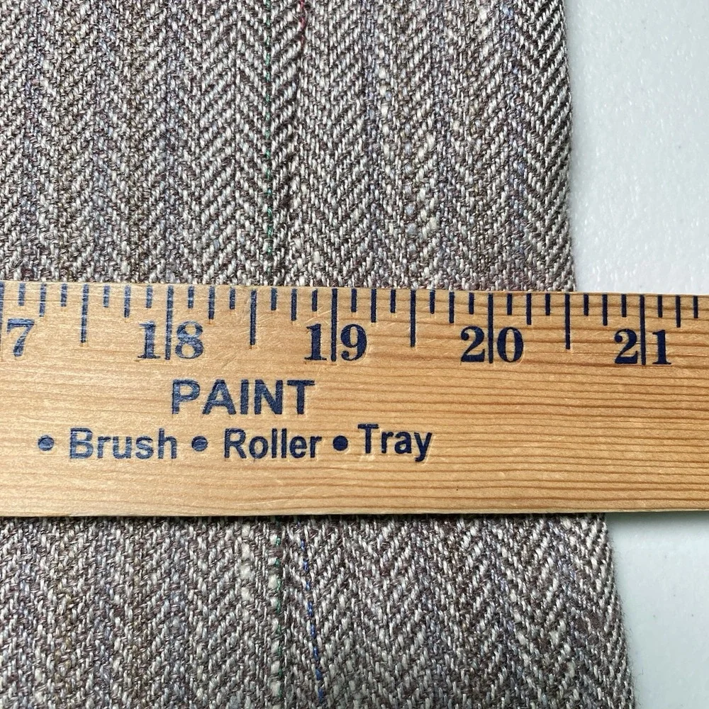 80s Chaps by Ralph Lauren Sport Coat (42L) 2B1V Summer Tweed Herringbone Stripe